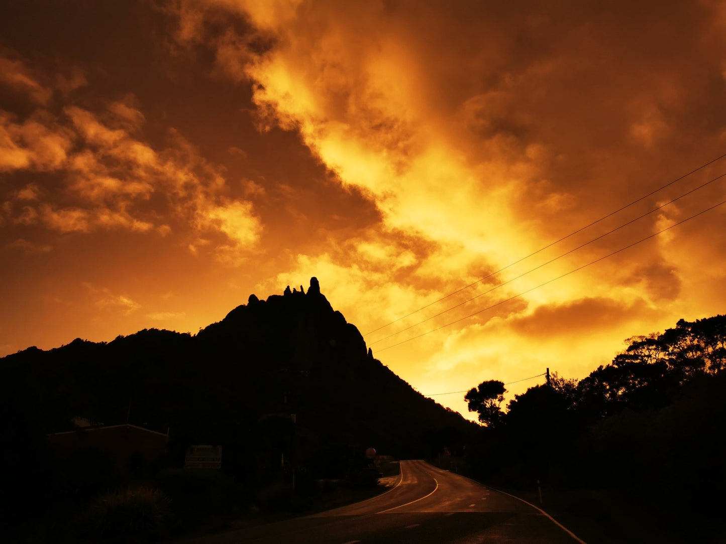 Golden Mt Manaia Landscape - PCK Photography