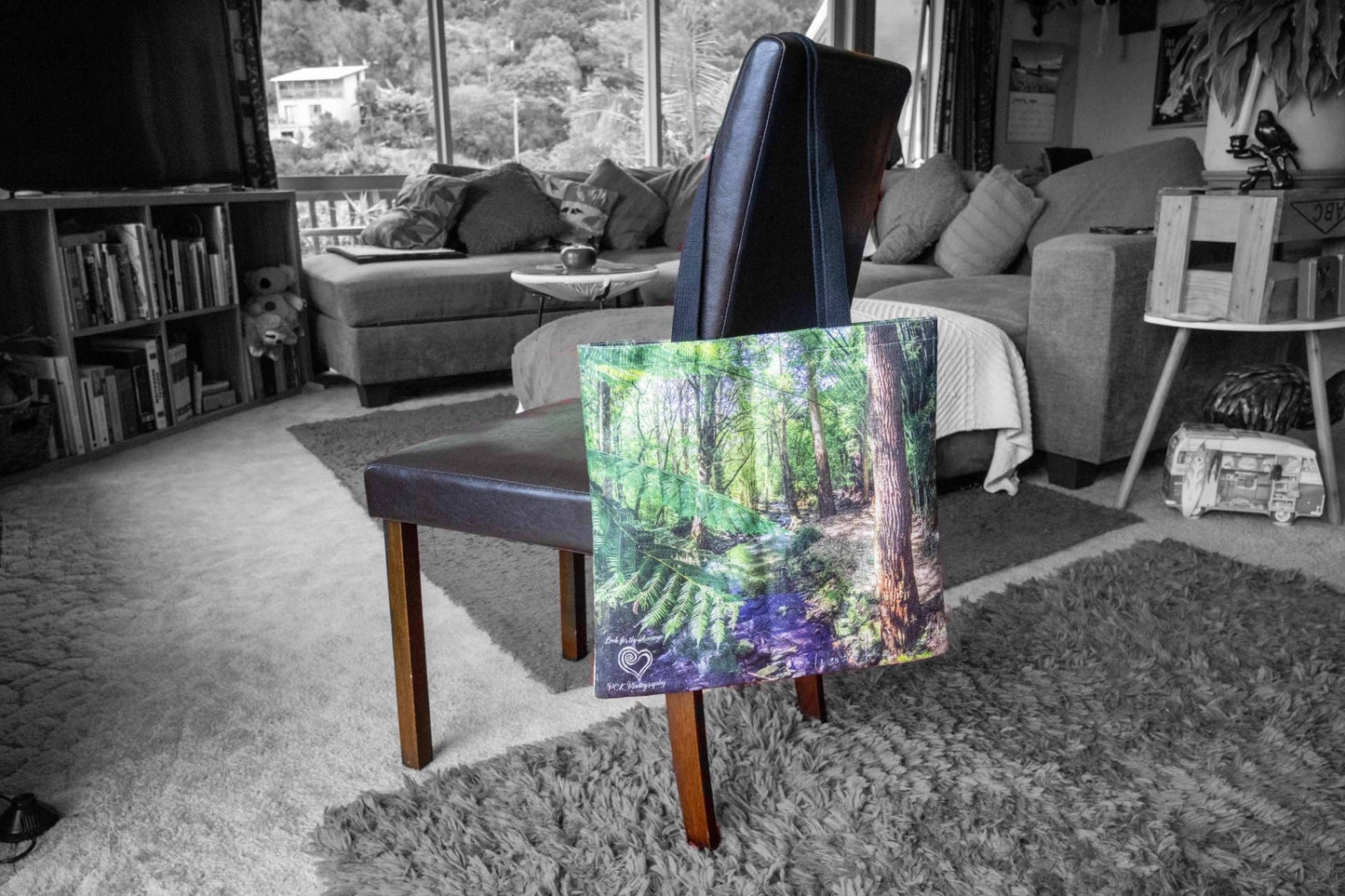 Te Wairere Bush Tote Bag - PCK Photography