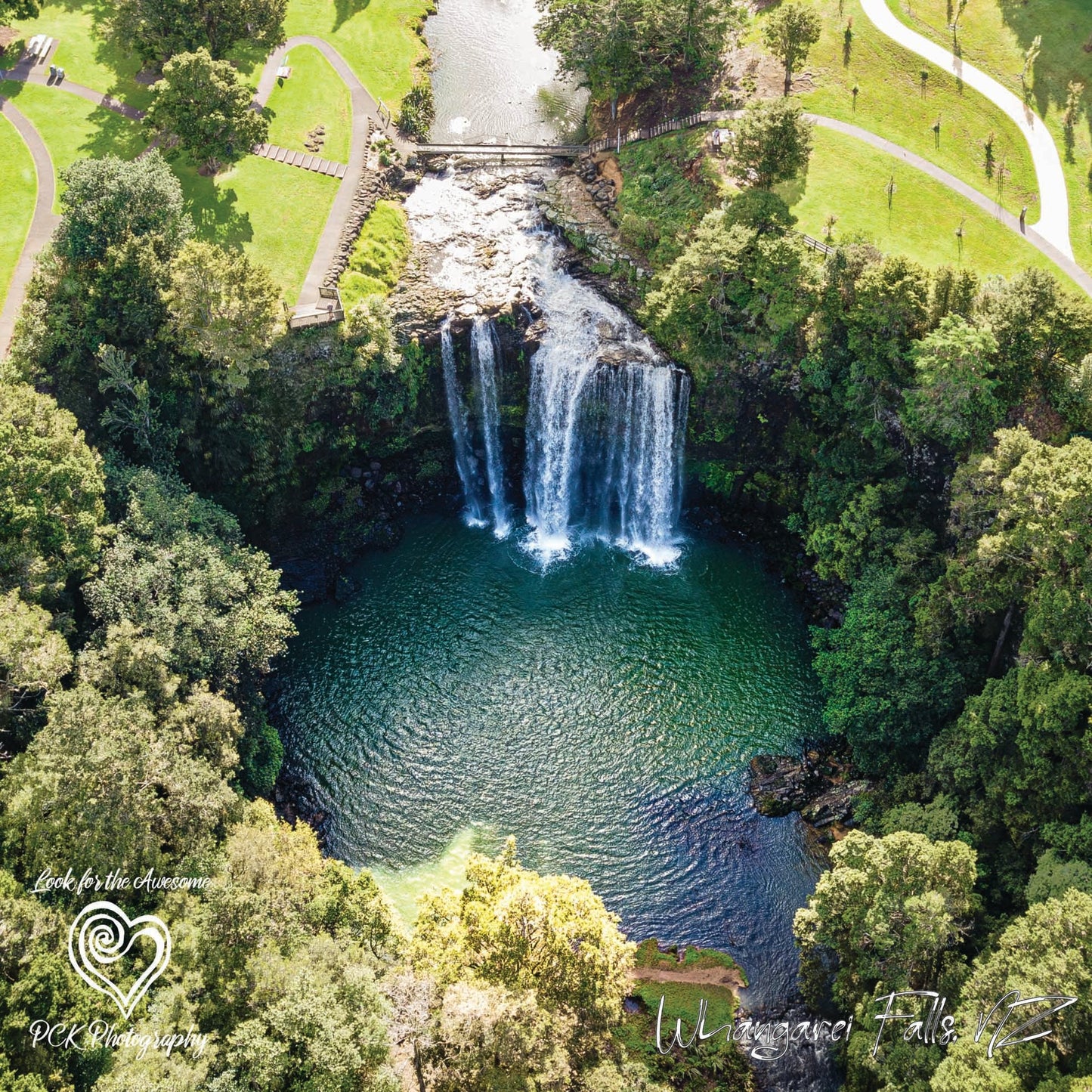 Whangarei Falls Tote Bag - PCK Photography